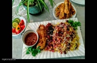 طرز تهیه آلبالو پلو مجلسی با مرغ فوق العاده خوشمزه