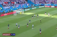 بازی خاطره انگیز آرژانتین و فرانسه در جام جهانی 2018