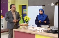 خانم محمدلو آموزش تهیه کیک با روکش نارگیل