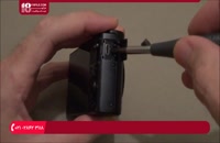 آموزش تعمیر دوربین کامپکت - تمیز کردن سنسور سی سی دی لنز  RX100