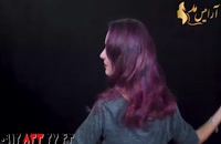 فیلم آموزش رنگ کردن مو با فویل + رنگ مو بادمجانی