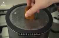نحوه تهیه غذای ساده کره جنوبی با تخم مرغ آبپز