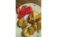 سیب زمینی تنوری با قابلمه ( Diet baked potatoes with pot )