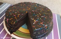 طرز تهیه کیک شکلاتی بدون نیاز فر -  آسان و خوشمزه
