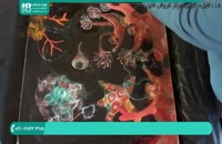 آموزش نقاشی ماهی زینتی و عروس دریایی با رزین اپوکسی
