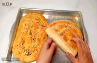 آموزش درست کردن نان ترکیه ای خانگی