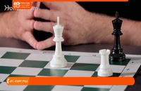 چگونگی حرکت دادن مهره شاه و وزیر در بازی شطرنج