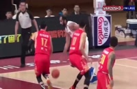 درخشش بی نظیر حامد حدادی در لیگ بسکتبال چین