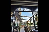 سقف متحرک کافه رستوران-زیباترین سایبان کنترلی تراس کافه