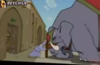 انیمیشن پهلوانان نبرد پوریای ولی با فیل جنگی