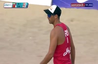 والیبال ایران( تیم اول) 0 - چین(تیم سوم) 2