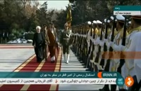 استقبال رسمی از امیر قطر در سفر به تهران