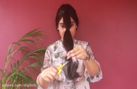 روش کوتاه کردن مو با ترفندی ساده و آسان