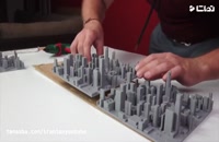 ساخت ماکت سه بعدی شهر