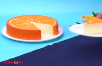 دیزاین کیک پرتقالی