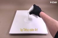 نحوه ساخت یک تابلو رنگ با روشی ساده