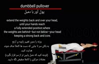 Dumbbell pull over_پول آور با دمبل