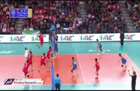 خلاصه والیبال ایران ۳-۰ چین