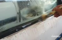 طریقه شستن و صفرشویی شیشه ماشین