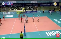 والیبال ایران 3 - چین 0
