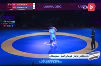 کسب مدال طلا کشتی فرنگی بزرگسالان آسیا توسط علیزاده