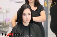 فیلم آموزش آرایش مو + درخشان کردن مو
