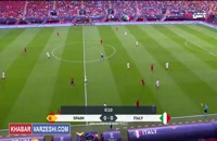 اسپانیا ۲ - ایتالیا ۱