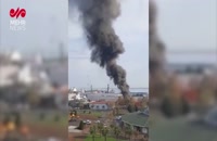 انفجار مهیب در بندر «سامسون» در شمال ترکیه
