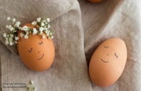 آموزش رنگ کردن تخم مرغ برای هفت سین