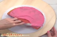 تزئین کیک هندوانه ای- راحت و آسان