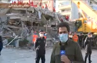 افزایش شمار قربانیان زلزله در ازمیر ترکیه