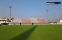 روند آماده سازی ورزشگاه شهید وطنی قائمشهر