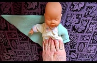 آموزش قنداق کردن نوزاد