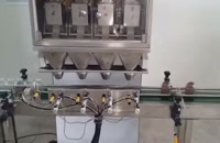 دستگاه پرکن نیمه اتوماتیک گرانولی چهار توزین سورا صنعت