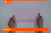 آموزش اوریگامی سه بعدی - درست کردن اوریگامی خوک