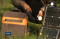 کیت قابل حمل مجهز به سلول خورشیدی