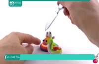 ساخت عروسک های خمیری حیوانات برای کودکان