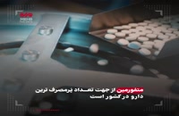 پرمصرف ترین دارو در ایران