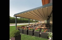 حقانی 09380039391-زیباترین ایده سقف متحرک رستوران- سایبان جمع شونده کافه رستوران عربی