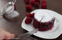 لذت آشپزی -تزیین کیک - کیک شاهتوت