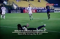 ویدیو ده گل برتر عمر خریبین در لیگ قهرمانان آسیا