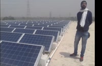 سایت 100 کیلو وات خورشیدی برای سردخانه