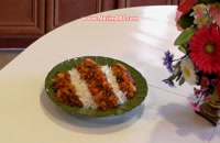 آموزش آشپزی سویا پلو با برنج غذای سالم گیاهی