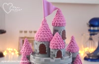 کیک تولد قلعه پرنسس