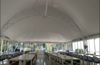 حقانی 09380039391-جدیدترین سقف چادری تالار پذیرایی-سایبان سازه چادری رستوران بام هتل