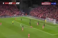 خلاصه بازی دانمارک 1 - اتریش 0