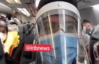 گزارش خبرنگار از داخل هواپیمای ماهان