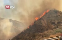 آتش سوزی در لس آنجلس