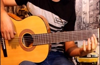 تمرین گام دوماژور روی گیتار | آموزش حرفه ای گیتار | سایت dordo.ir