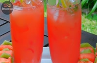 آموزش نوشیدنی سرد تابستانی با هندوانه